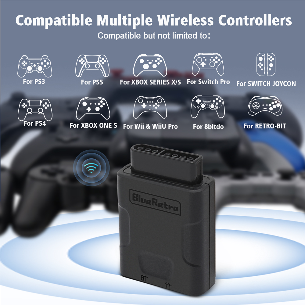 Retro Gaming Xbox One - محول وحدة التحكم اللاسلكية RetroScaler Blueretro