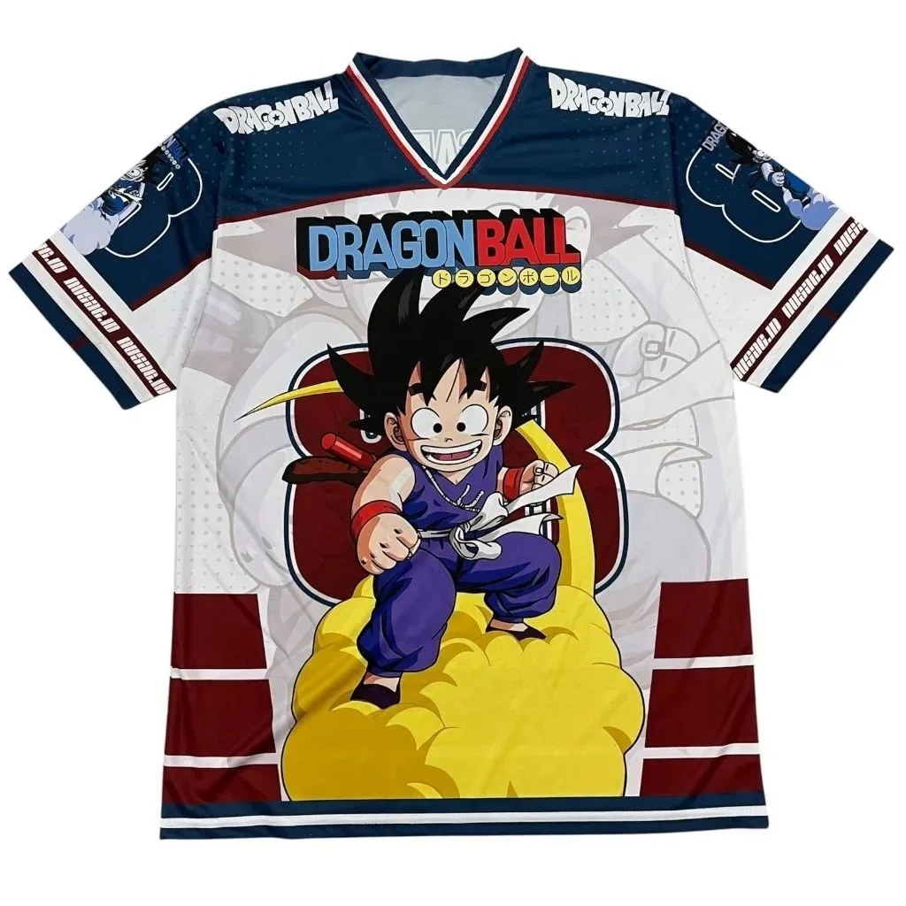 Retro Gaming Jersey - تي شيرت Dragon Ball Kid Goku