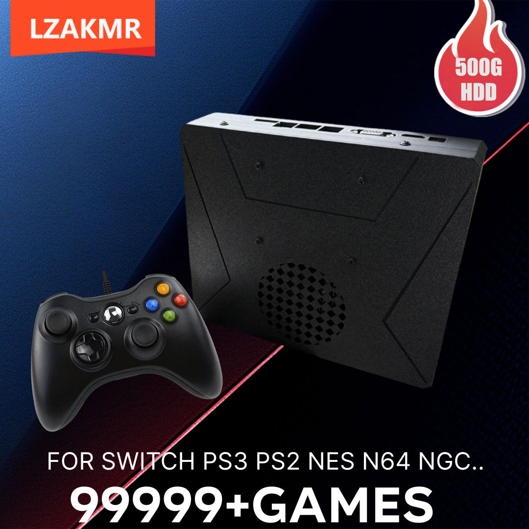 Retro Gaming Hdd - وحدة تحكم ألعاب LZAKMR S1 ريترو