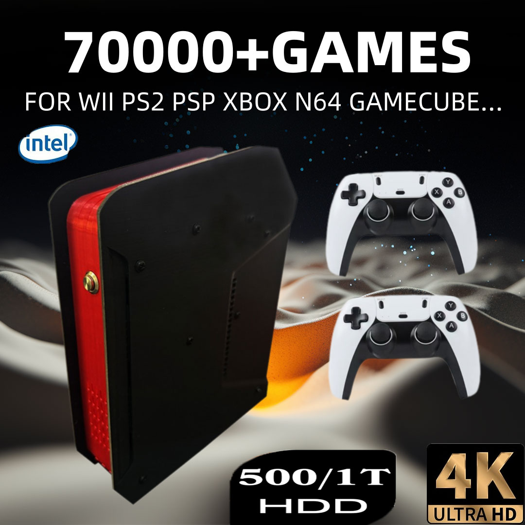 Retro Gaming Hdd - وحدة تحكم ألعاب فيديو X4 ريترو