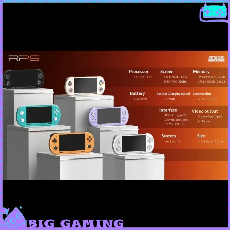 Retro Gaming Xbox One - جهاز ألعاب محمول Retroid Pocket G2