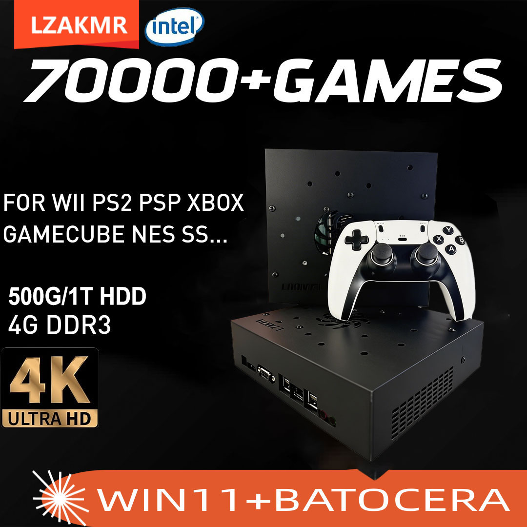 Retro Gaming Hdd - جهاز ألعاب فائق X8 Pro مع