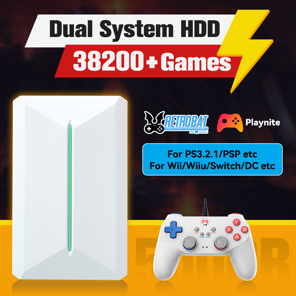 Retro Gaming Hdd - وحدة تحكم ألعاب ريتروبات آند بلاينيت