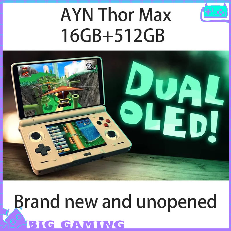 Retro Gaming Xbox One - AYN Thor Max 16GB+512GB جهاز ألعاب