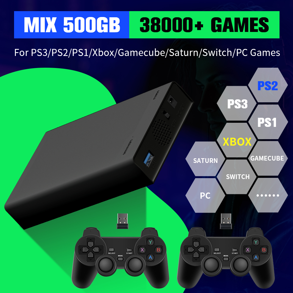 Retro Gaming Hdd - قرص صلب للألعاب بسعة 500 جيجابايت