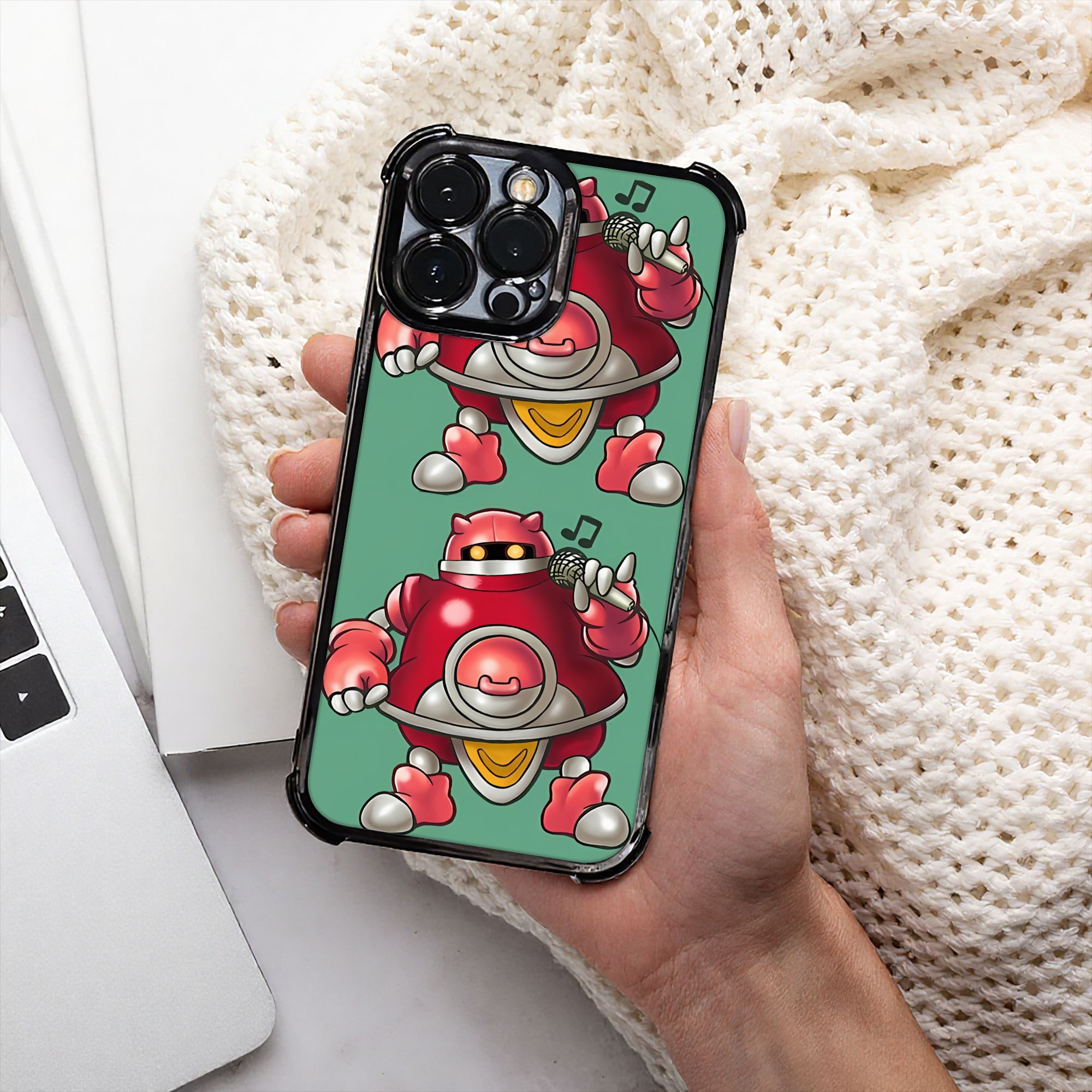 Retro Gaming Phone - غطاء هاتف بتصميم ألعاب ريترو C-Chrono