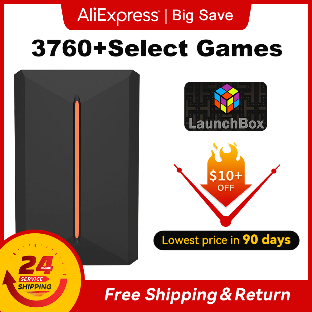 Retro Gaming Hdd - 3760+ ألعاب ثلاثية الأبعاد/AAA لأجهزة PS4/PS3/PS2/Switch/WII/WIIU/N64/DC