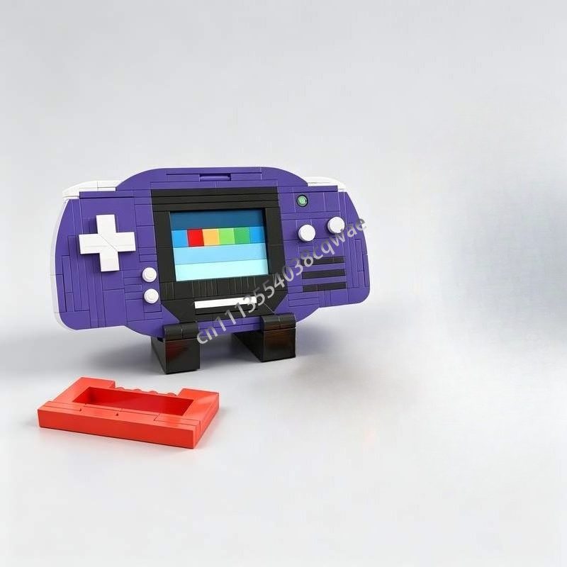 Retro Gaming Console Lego - جديد: 510 قطعة من مكعبات البناء