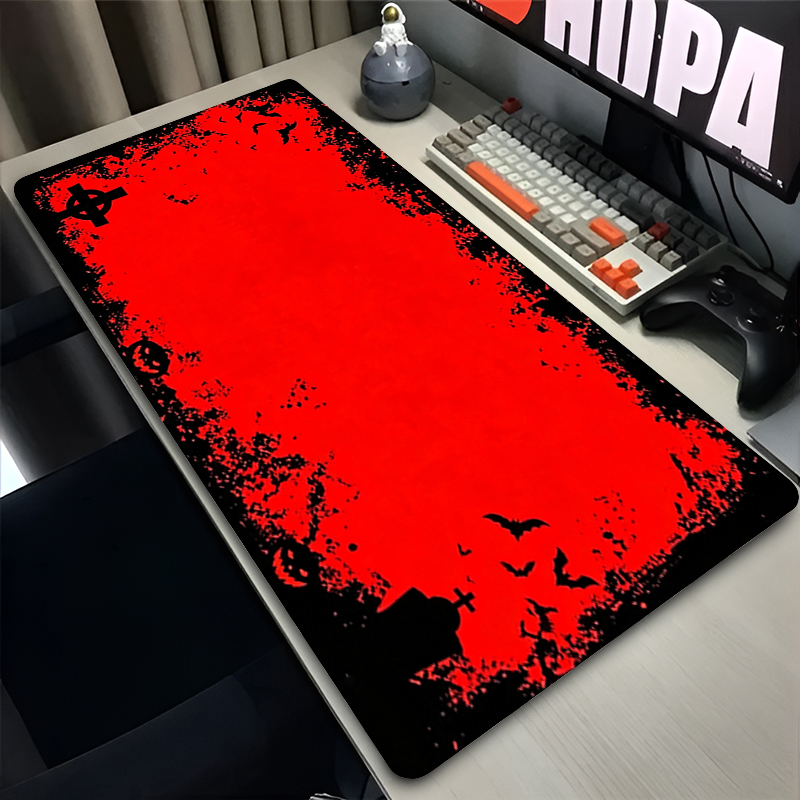 Retro Gaming Desk - وسادة فأرة رائعة، وسادة ألعاب كبيرة،