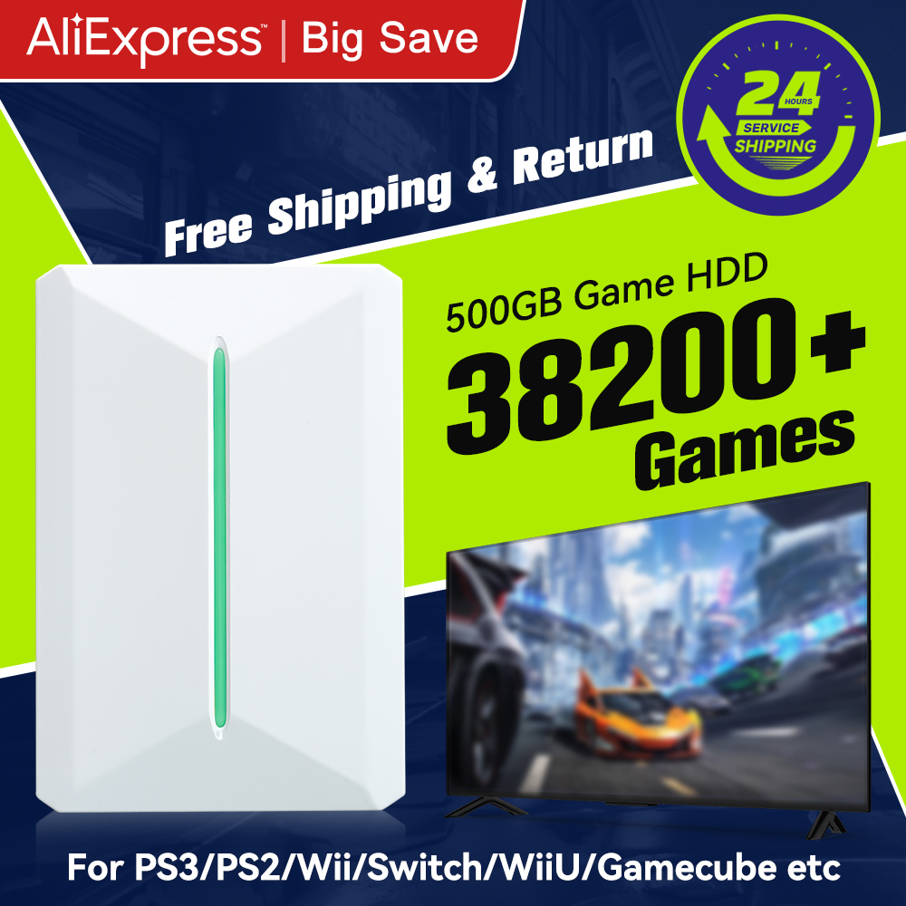 Retro Gaming Hdd - وحدة تحكم لعبة Retrobat & Playnite