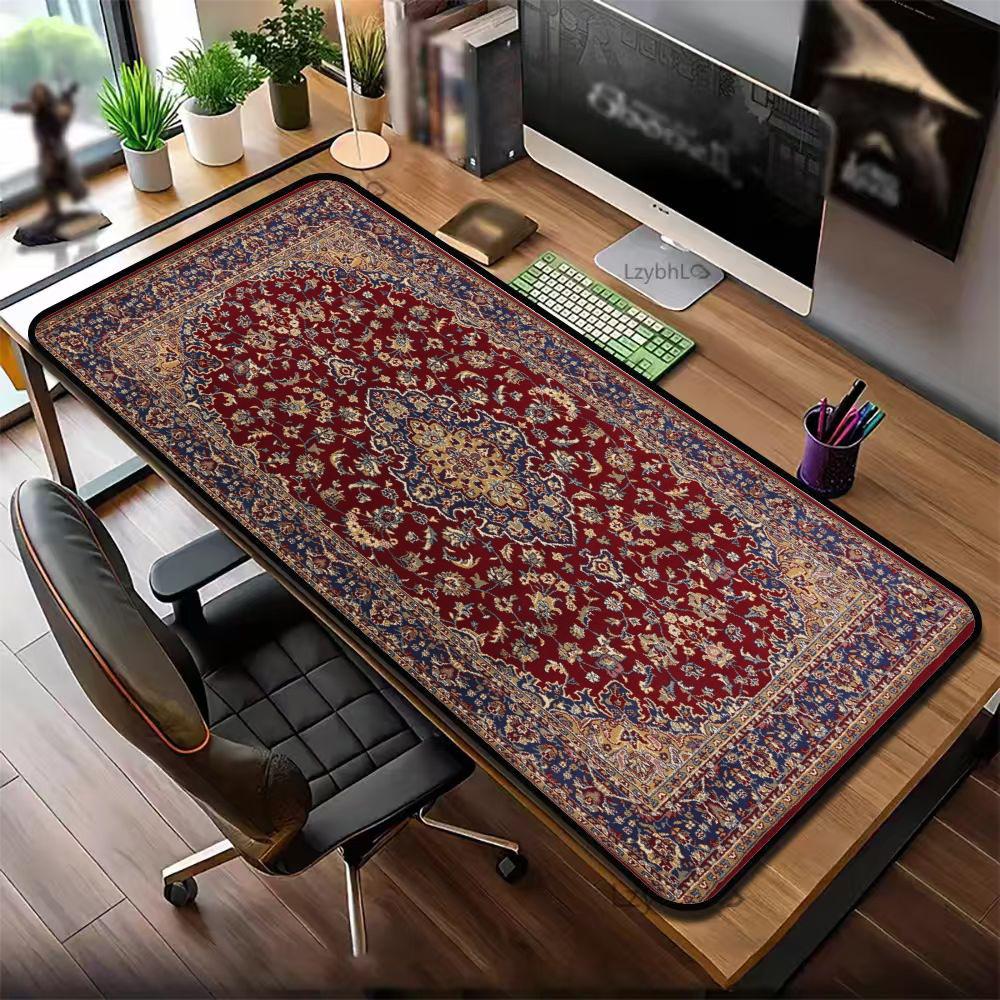 سجادة ماوس كبيرة بنمط السجاد ا - مراجعة Retro Gaming Desk وسعره