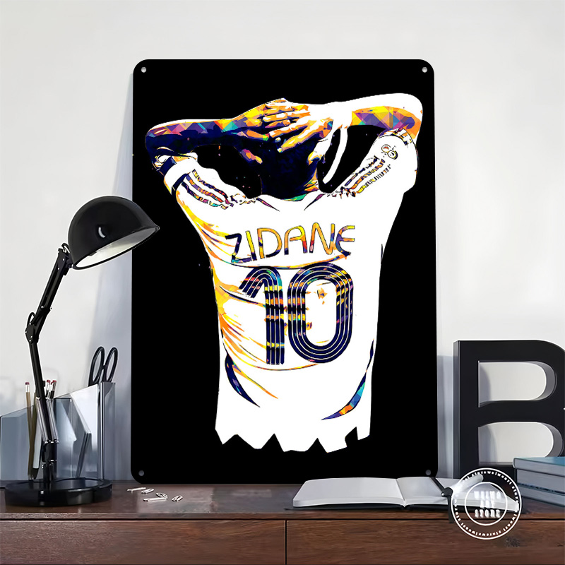 لوحة معدنية مخصصة بتصميم قميص  - مراجعة Retro Gaming Jersey وسعره