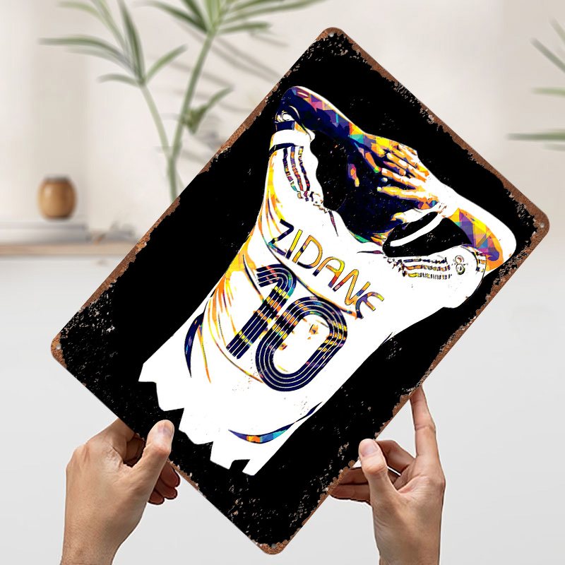 لوحة معدنية مخصصة بتصميم قميص  - مراجعة Retro Gaming Jersey وسعره