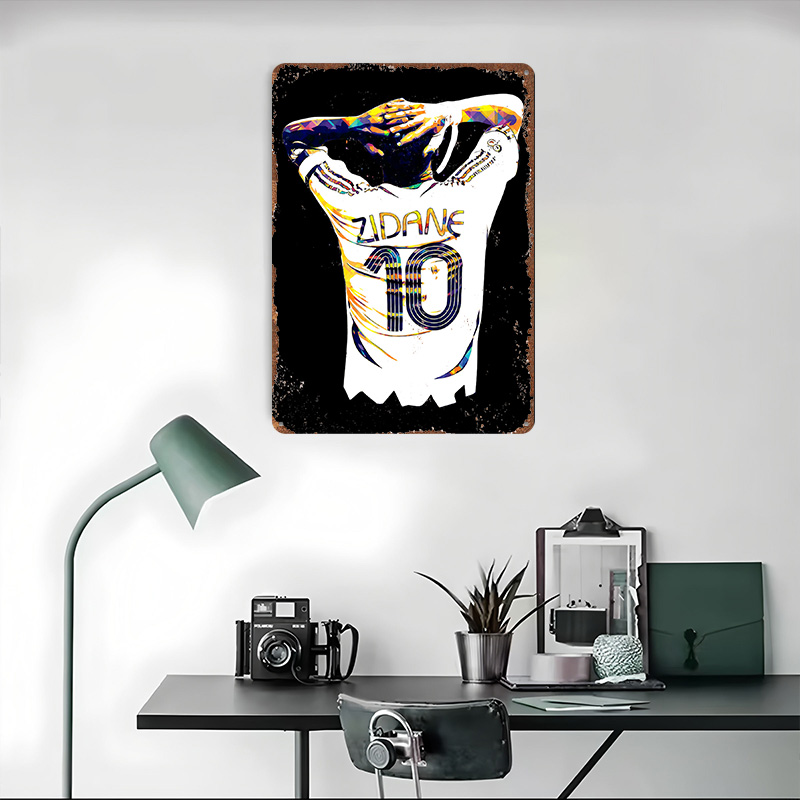 لوحة معدنية مخصصة بتصميم قميص  - مراجعة Retro Gaming Jersey وسعره