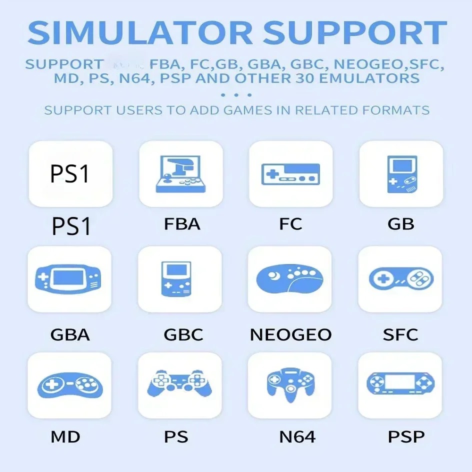 جهاز ألعاب محمول POWKIDDY X55، - مراجعة Retro Gaming Emulator Console وسعره