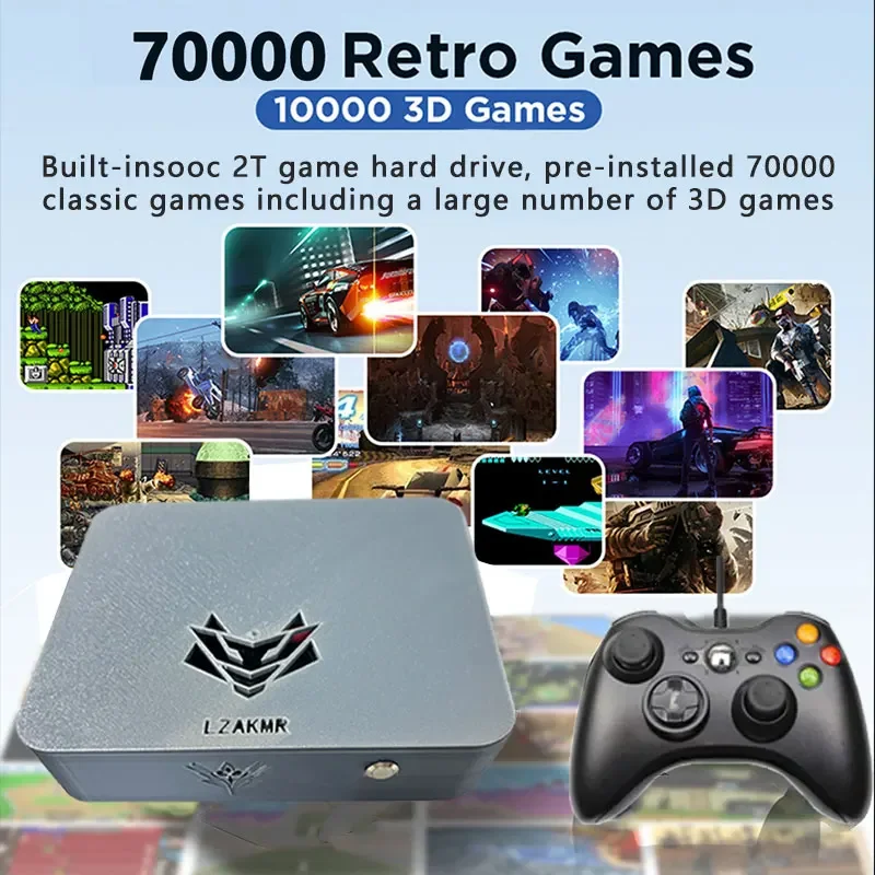 جهاز ألعاب AK1 Pro بنظام مزدوج - مراجعة Retro Gaming Hdd وسعره