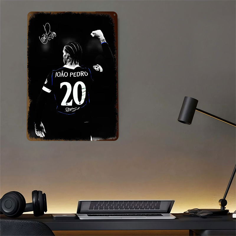 لوحة جدارية معدنية مطبوعة بتقن - مراجعة Retro Gaming Jersey وسعره