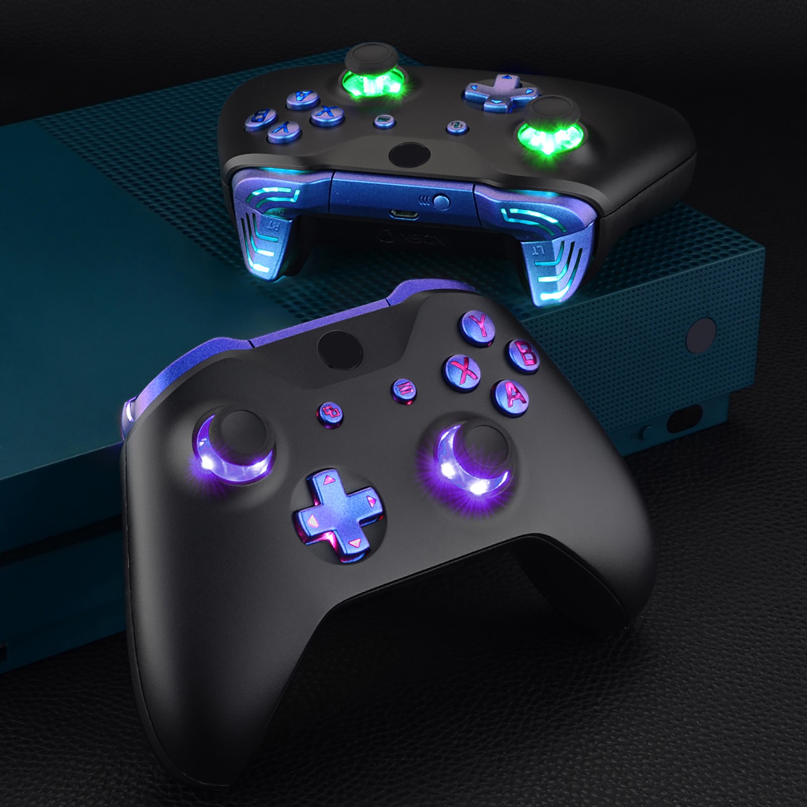 طقم LED مضيء لـ Xbox One, S و  - مراجعة Retro Gaming Xbox One وسعره