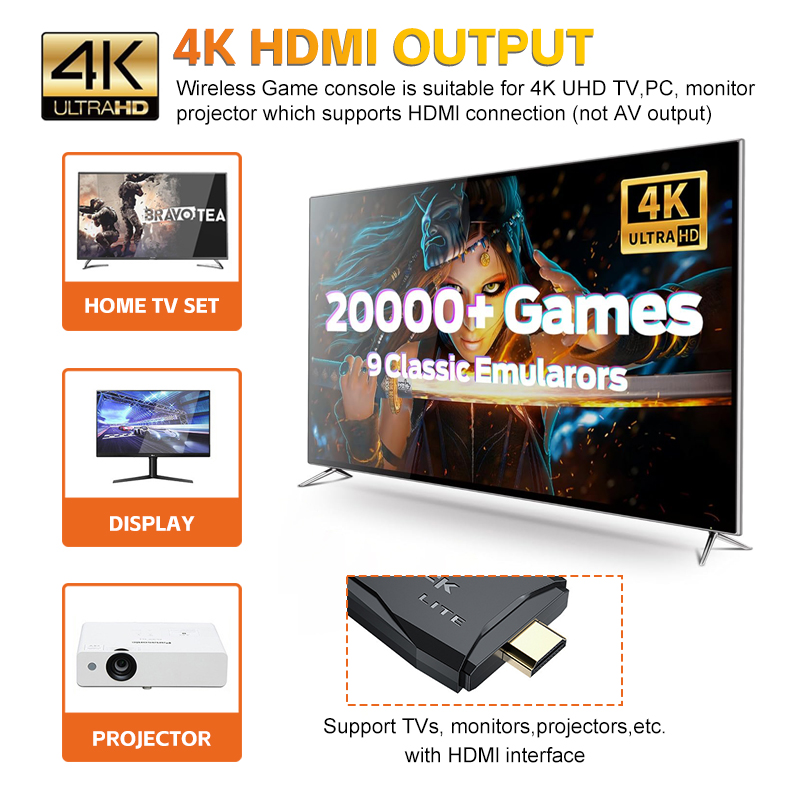 جهاز ألعاب الفيديو M9 بدقة 4K  - مراجعة Retro Gaming Hdd وسعره