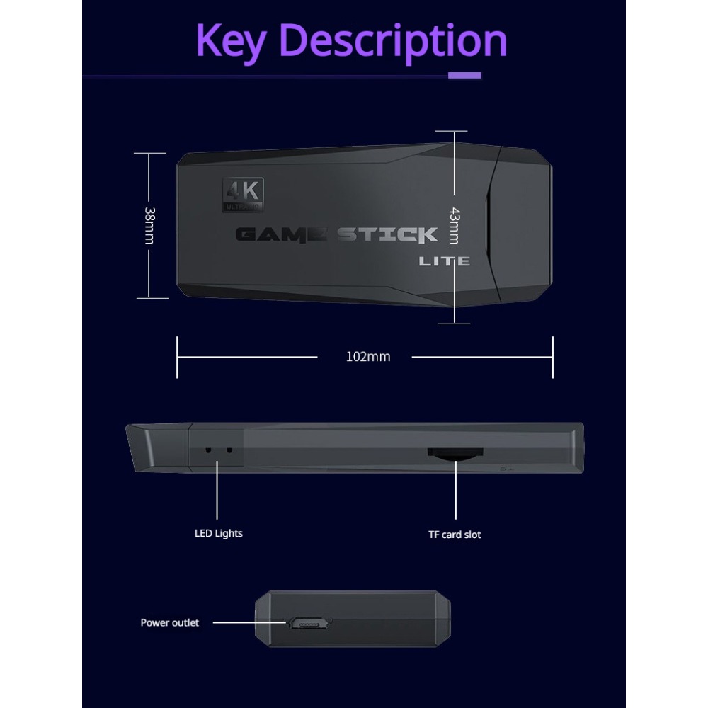 وحدة تحكم ألعاب ريترو محمولة ب - مراجعة Retro Gaming Emulator Console وسعره