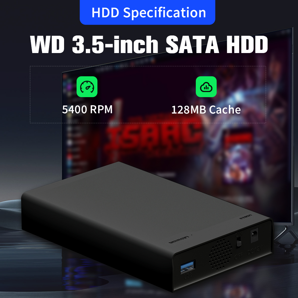 قرص صلب للألعاب بسعة 500 جيجاب - مراجعة Retro Gaming Hdd وسعره