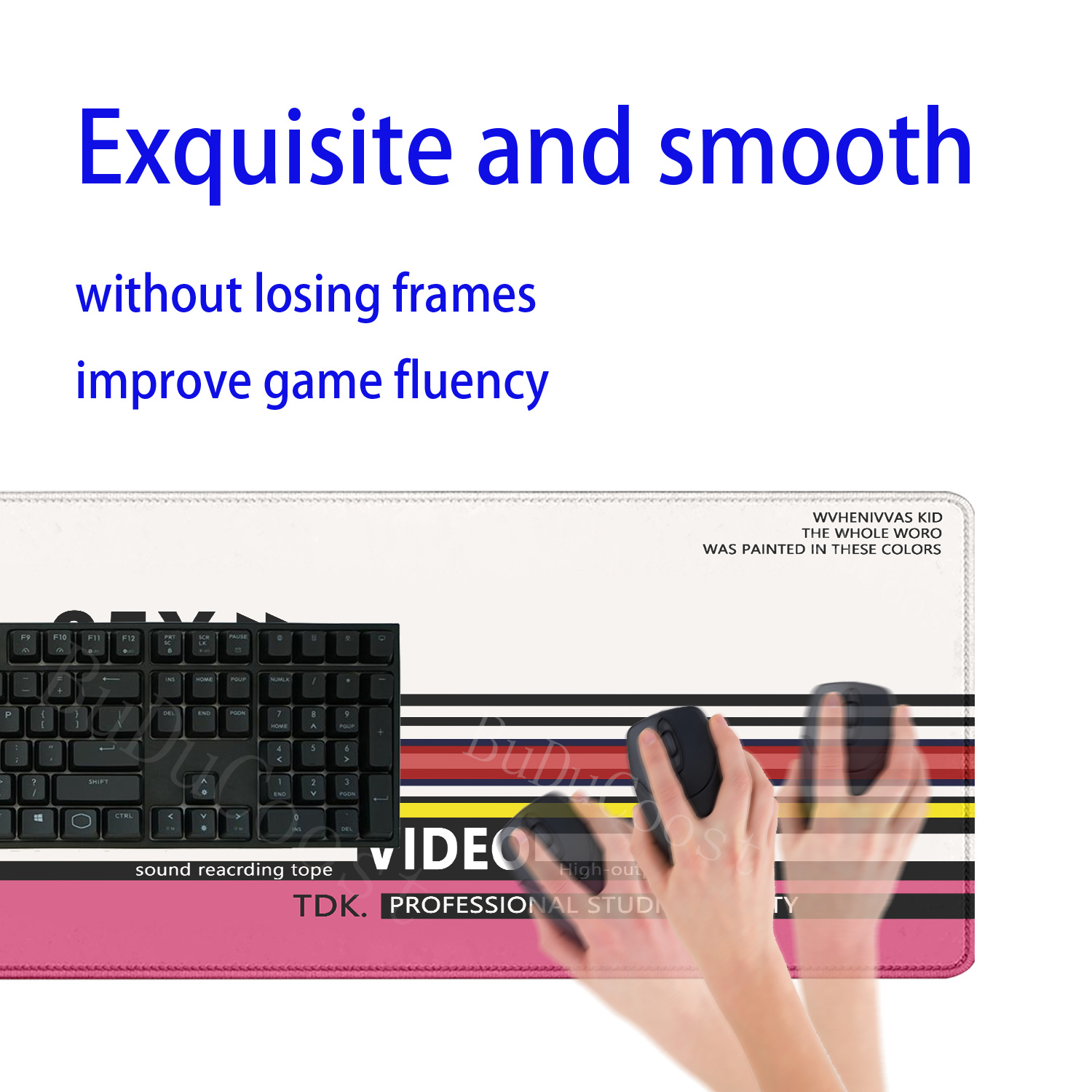 منصات لوحة مفاتيح ألعاب الكمبي - مراجعة Retro Gaming Keyboard And Mouse وسعره