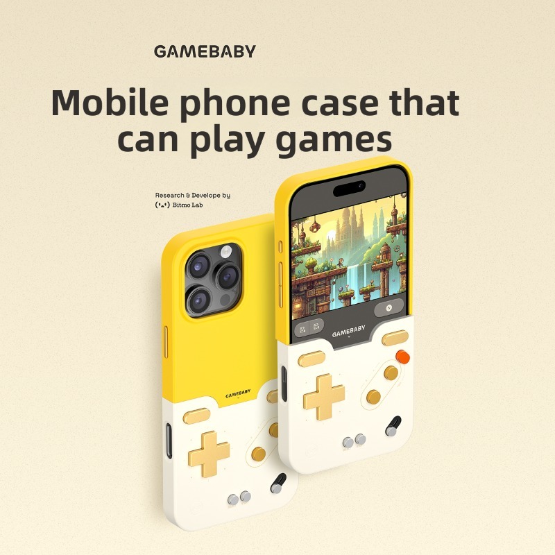 غطاء هاتف BitmoLab GAMEBABY بت - مراجعة Retro Gaming Phone وسعره