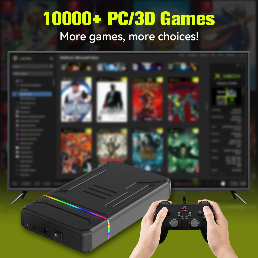 JMachen Launchbox 3 تيرابايت G - مراجعة Retro Gaming Hdd وسعره