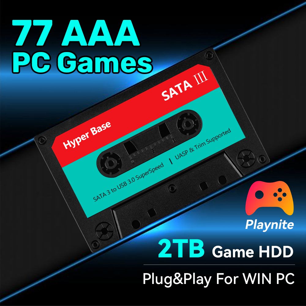 قرص صلب للألعاب بسعة 2 تيراباي - مراجعة Retro Gaming Hdd وسعره