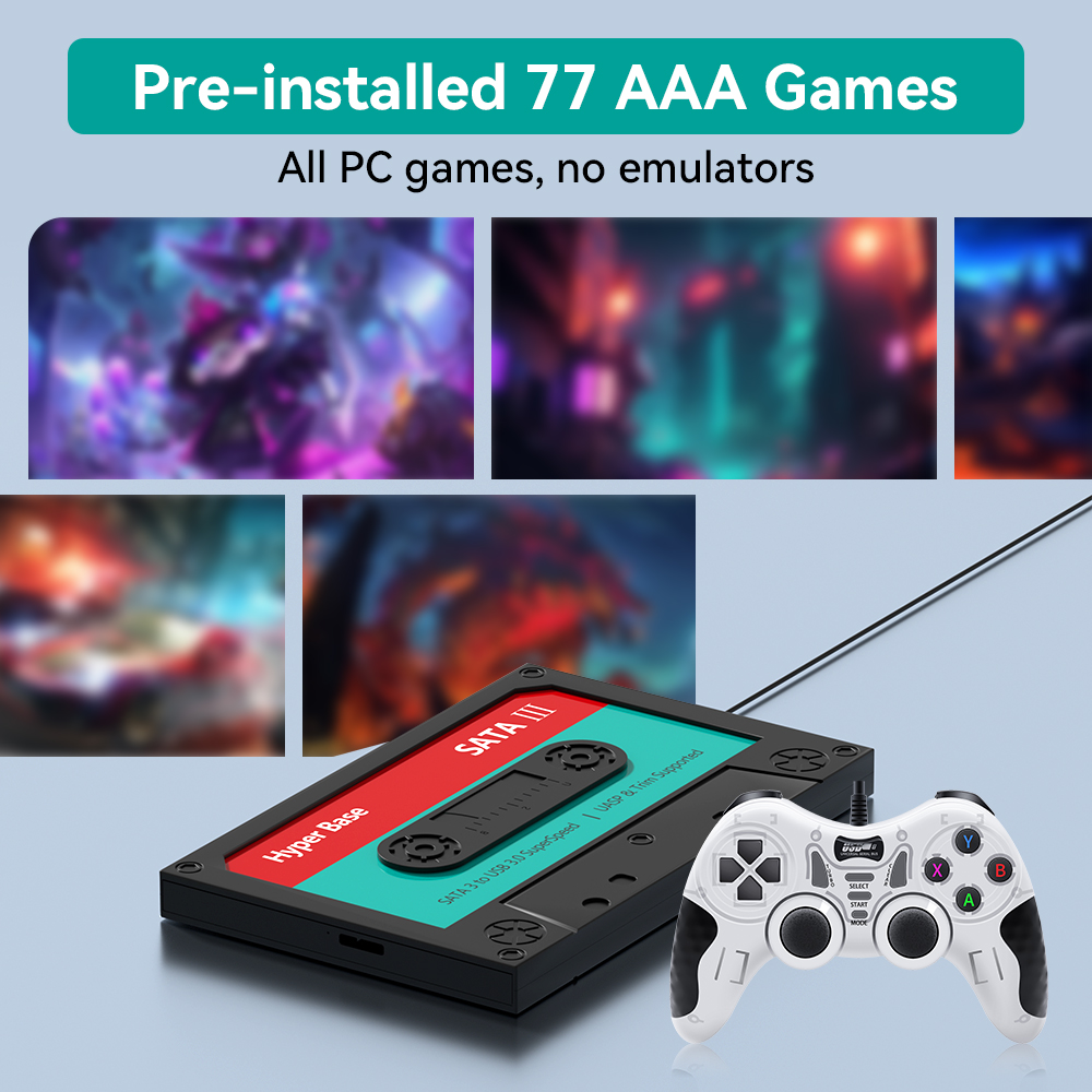 قرص صلب للألعاب بسعة 2 تيراباي - مراجعة Retro Gaming Hdd وسعره
