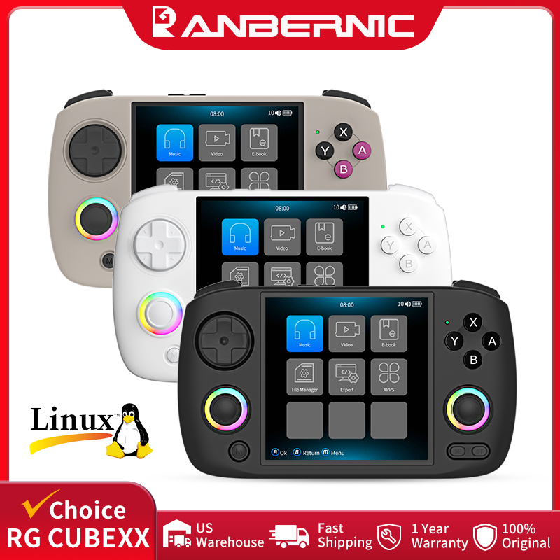 Anbernic RG CubeXX وحدة تحكم أ - مراجعة Retro Gaming Pro وسعره