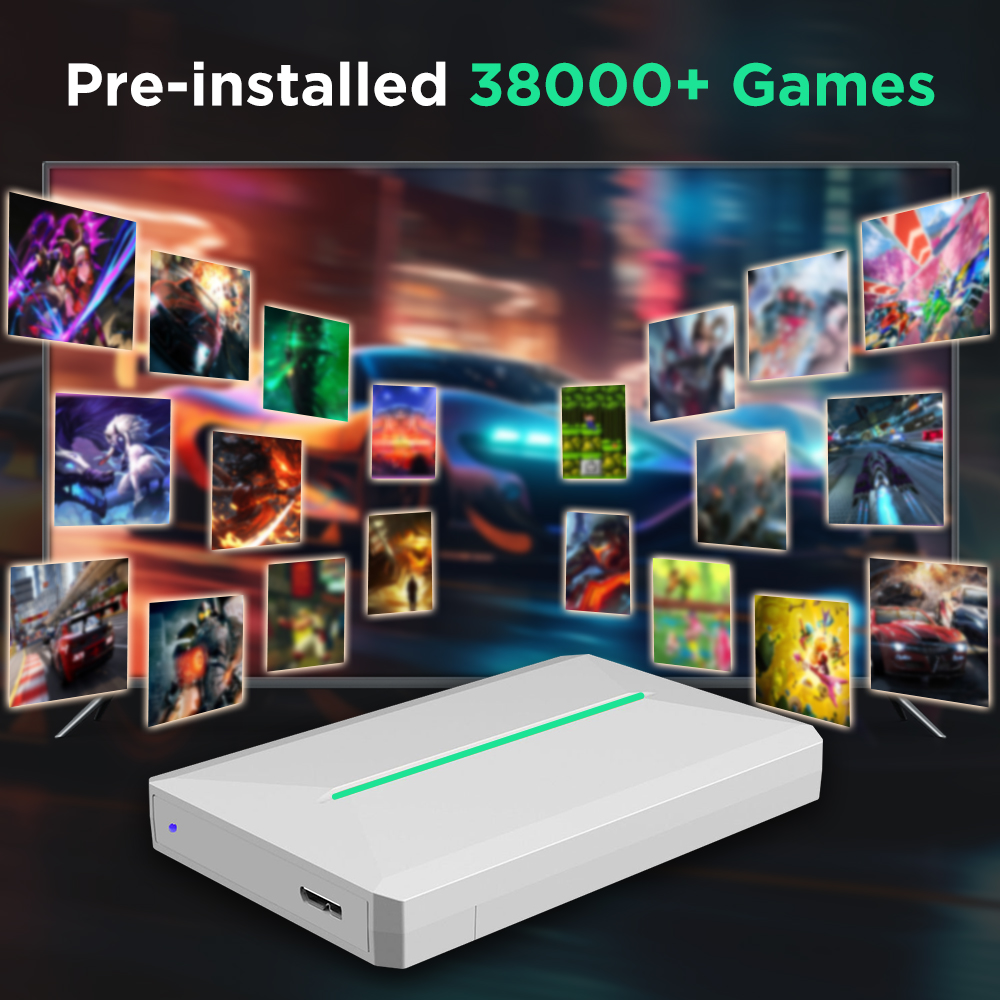 وحدة تحكم ألعاب هايبر بيس PR50 - مراجعة Retro Gaming Hdd وسعره