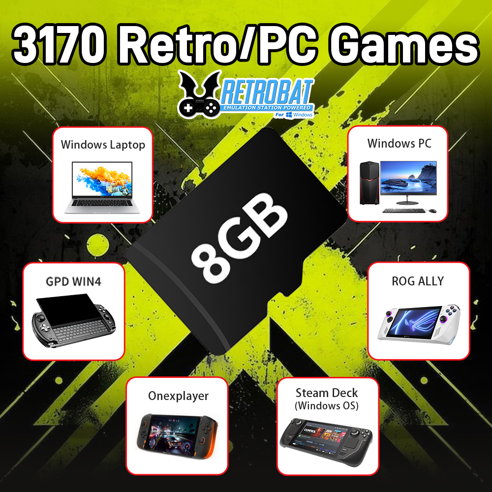 بطاقة ألعاب TF سعة 8 جيجابايت  - مراجعة Retro Gaming Nostalgia وسعره